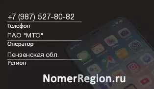 Кто звонил с 9875278082 - регион и оператор